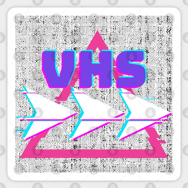 VHS Retro Vibes! Sticker by SocietyTwentyThree